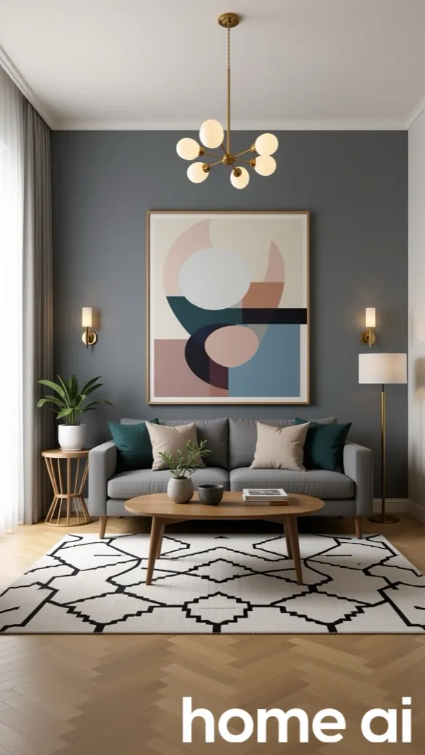 Home AI result: a gray living room returned when a bedroom was requested
